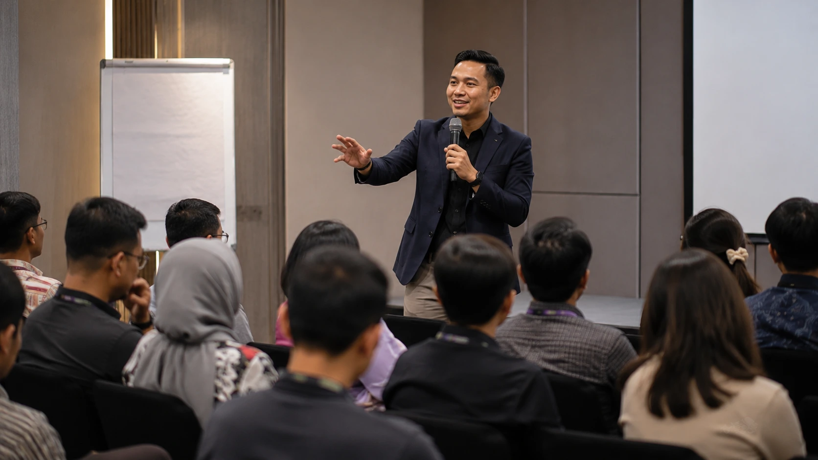 storytelling presentasi dalam sesi komunikasi profesional